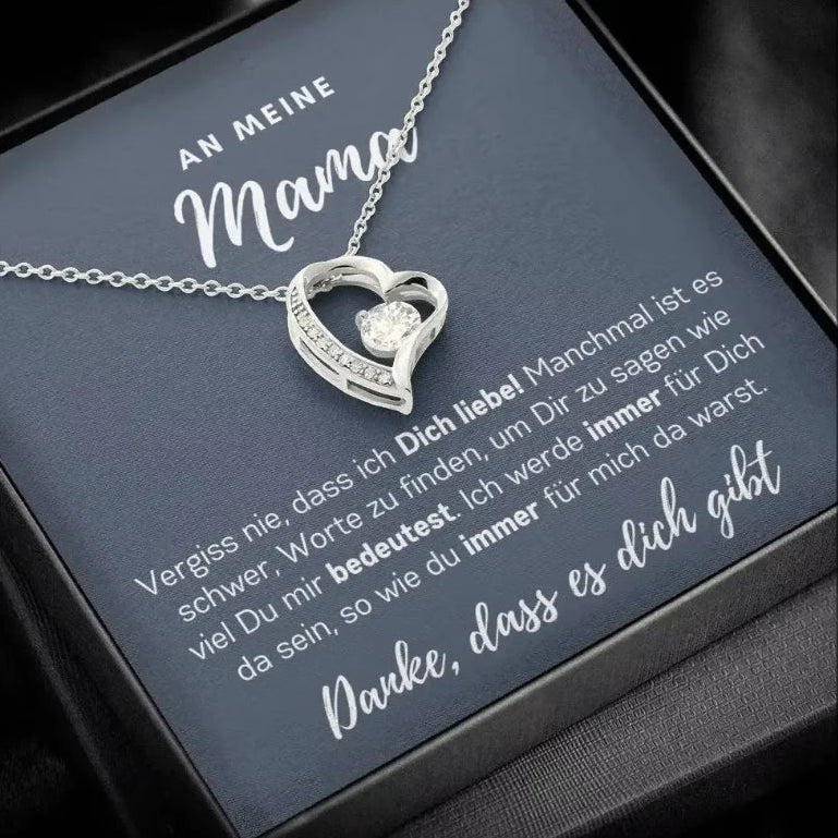 Mama’s Herz Kette im Lichterkästchen